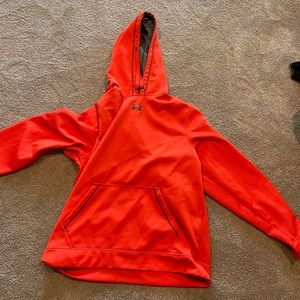 Under Armour large men’s hoodie orange